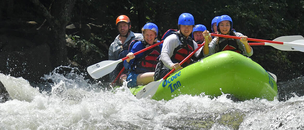 Rafting on the Inn River