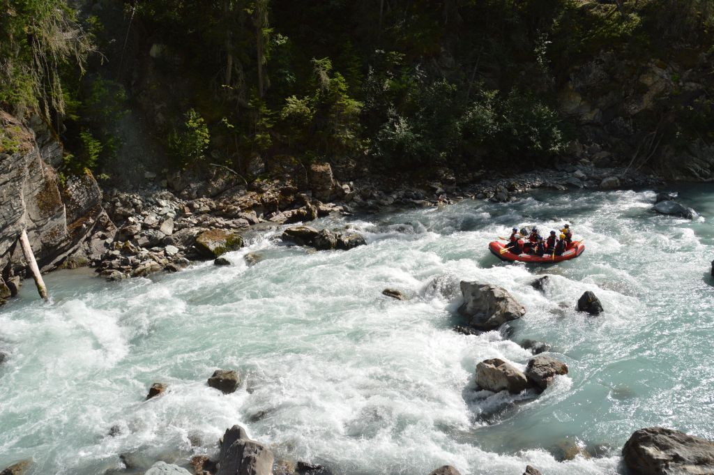 Rafting on the Inn River